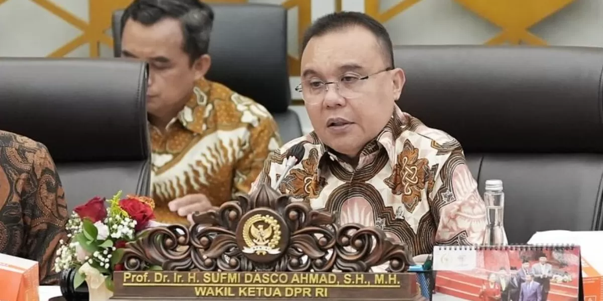 Wakil Ketua DPR RI Sufmi Dasco Ahmad menanggapi putusan MK terkait kuota perempuan di pemilu. (IST)