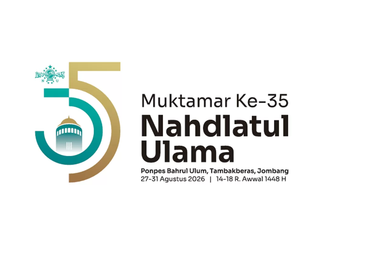 Logo Muktamar ke-35 NU tahun 2026.