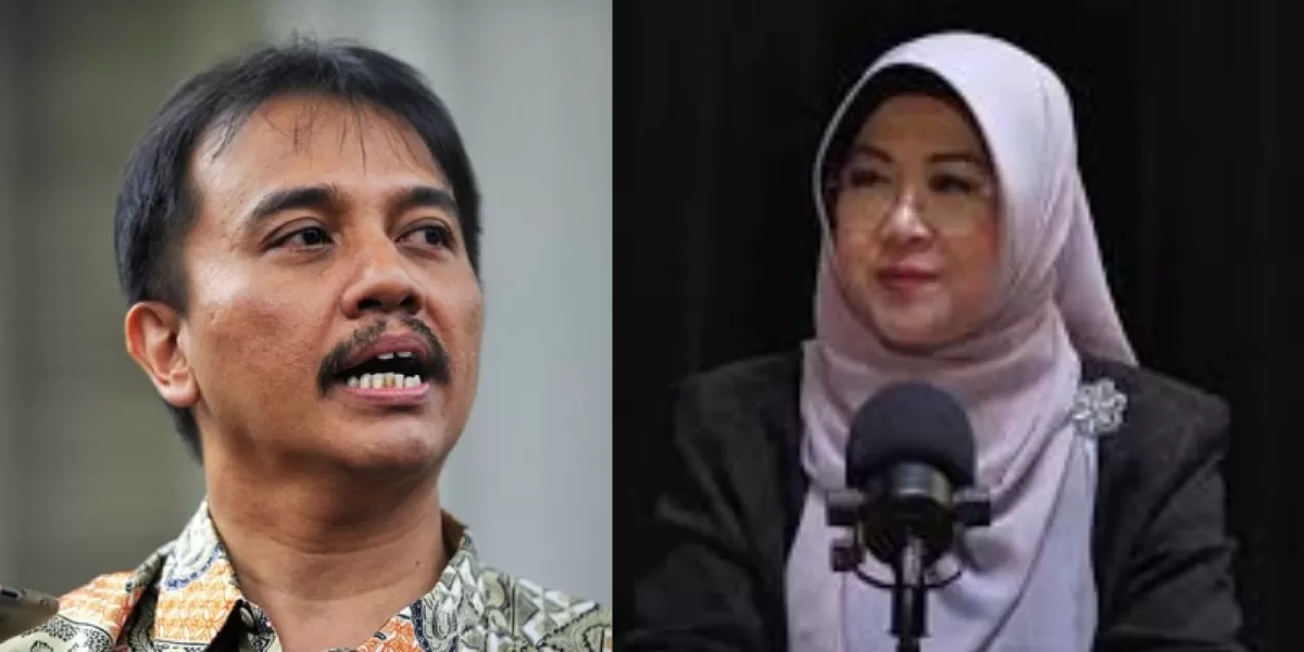 Roy Suryo dan Dokter Tifa. (Canva/Garuda 24 Jam)