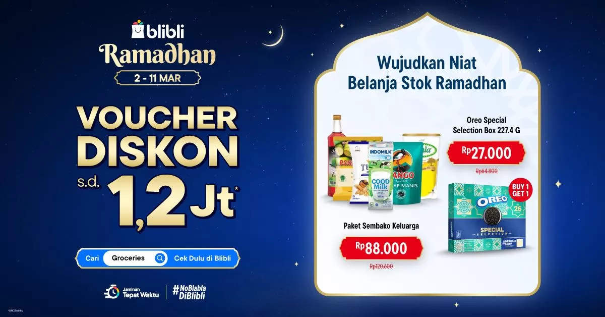Promo Ramadhan Blibli dari 2-11 Maret,  belanja Produk Legendaris Sabun Cream Ekonomi makin mura (Dok. Blibli)