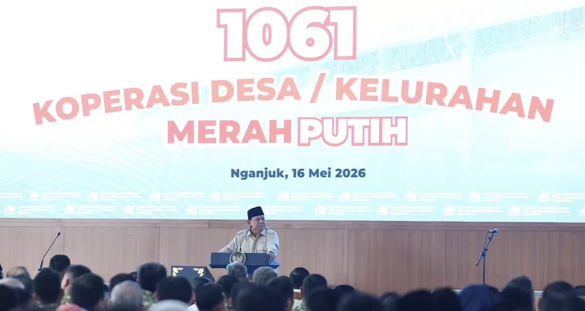 Momen Presiden Prabowo menegaskan fundamental ekonomi Indonesia tetap kokoh setelah BPS merilis pertumbuhan ekonomi kuartal I-2026 sebesar 5,61 persen. (Dok. Bakom RI)