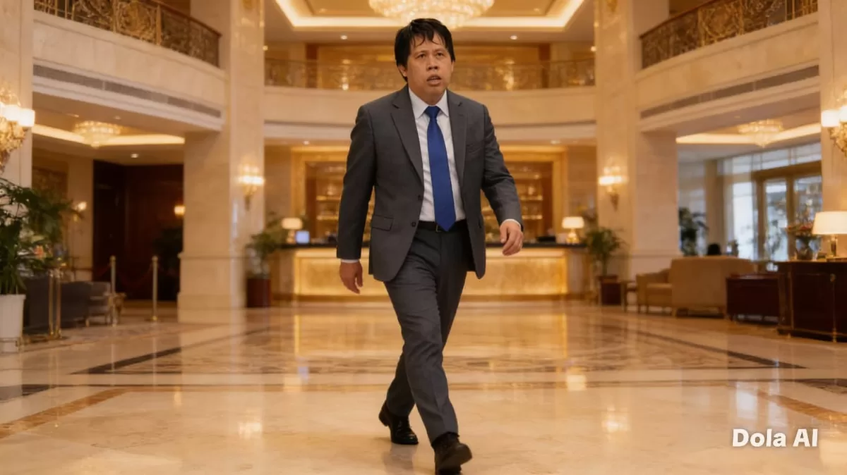 Direktur Eksekutif CBA Uchok Sky Khadafi menyoroti mandeknya penanganan dugaan pelanggaran lingkungan 28 korporasi di Sumatera usai pencabutan izin pemerintah. (Dok. CBA/Kreasi Dola AI)