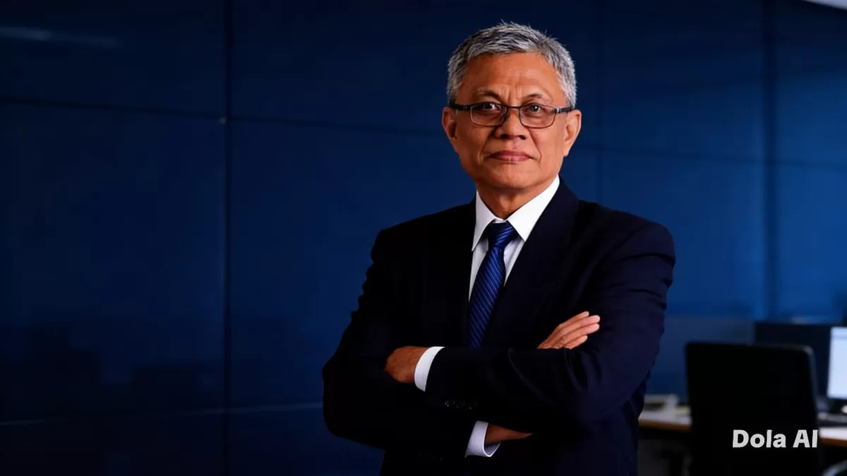 Pelemahan rupiah menjadi momentum evaluasi kebijakan ekonomi menurut analisis terbaru Didik J Rachbini. ( Dok. Hallo.id/ Kreasi Dola AI)
