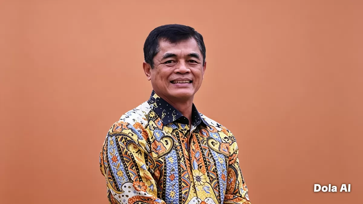 Menkeu  Purbaya Yudhi Sadewa memberikan pernyataan terkait dugaan suap Blueray Cargo dan  Dirjen Bea dan Cukai Djaka Budi Utama usai sidang Tipikor Jakarta berlangsung. (Dok. kemenkeu.go.id/ Kreasi Dola AI)