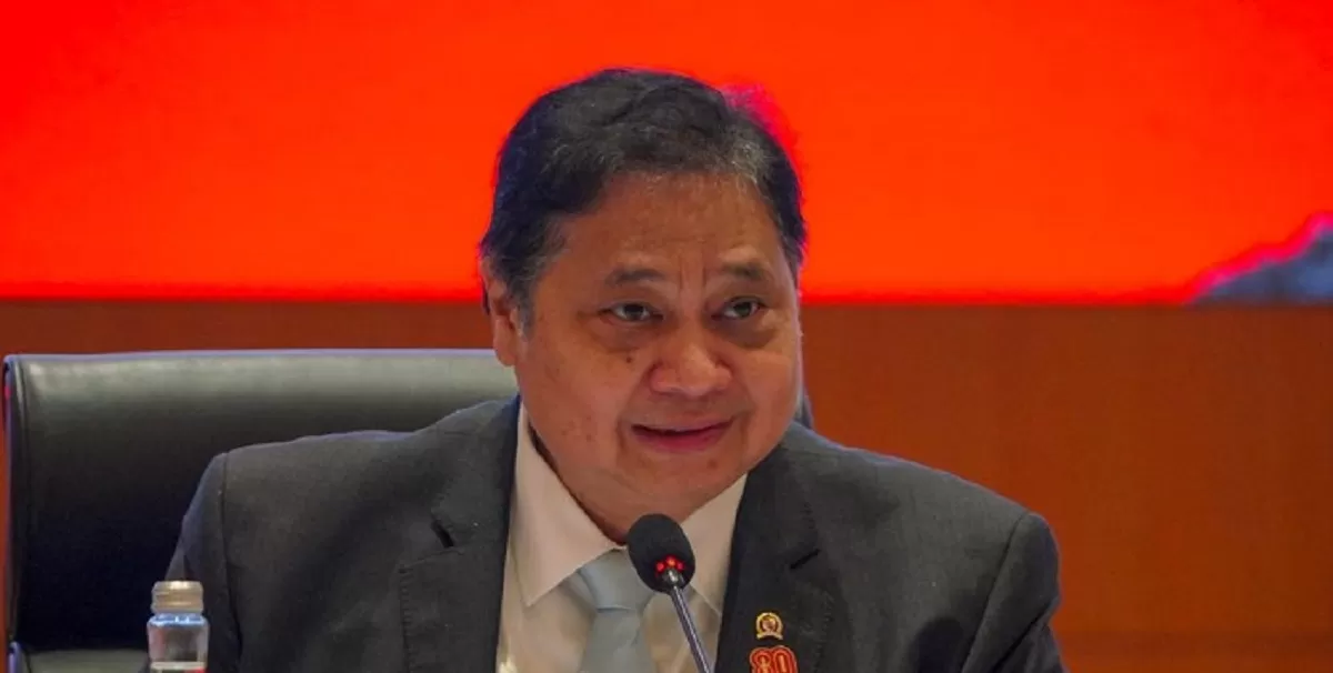 Menko Perekonomian Airlangga Hartarto mengatakan  perdagangan saham di Bursa Efek Indonesia, IHSG ditutup menguat 1,10 persen pada Jumat sore. (Facebook.com @Airlangga Hartarto)