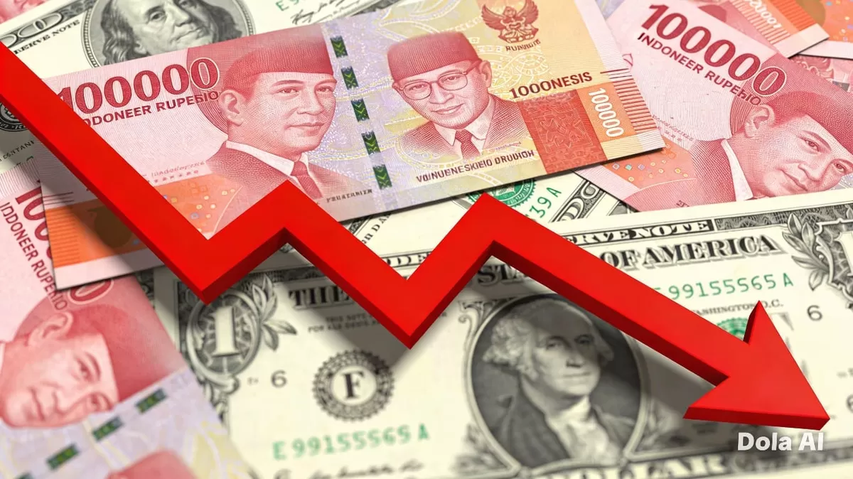 Bank Indonesia  menjelaskan kondisi rupiah melemah ke Rp17.700 per Dolar AS dalam Jogja Financial Festival 2026. (Dok. Kreasi Dola AI)