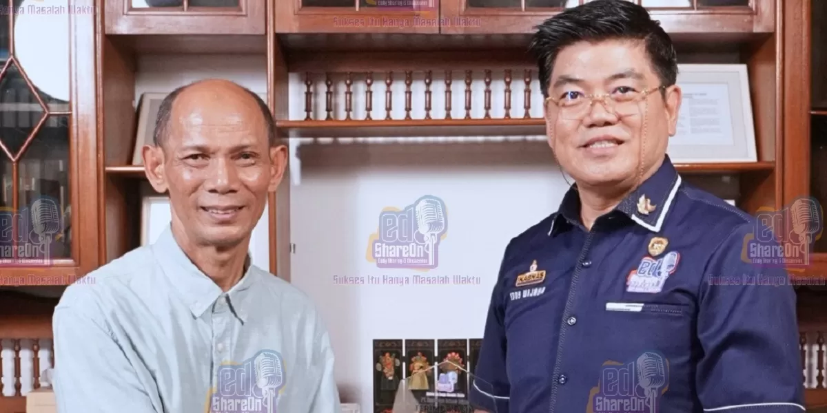 Ichsanuddin Noorsy menjelaskan dampak pelemahan rupiah terhadap sektor riil dalam podcast EdShareOn yang membahas kondisi ekonomi Indonesia 2026. (Dok. Podcast EdShareOn)