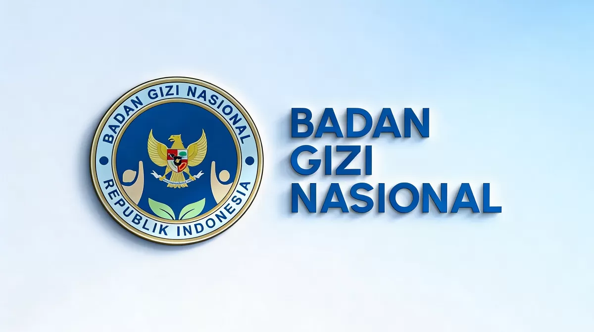 Suasana kantor BGN di Kebon Sirih saat penyidik Kejagung melakukan penggeledahan untuk mengumpulkan dokumen dan alat bukti. (Dok. Bgn.go.id /Kreasi Dola AI)