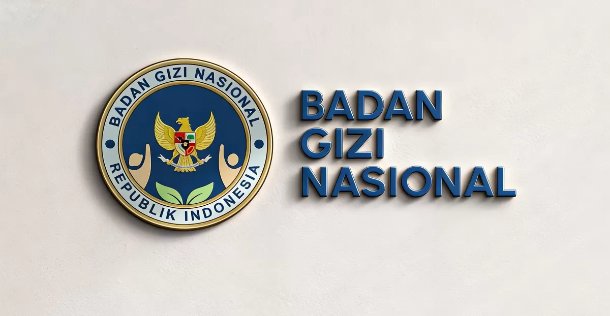 Petugas Kejagung berada di kantor BGN saat proses penggeledahan terkait dugaan jual beli dapur Program Makan Bergizi Gratis berlangsung. (Dok. Bgn.go.id /Kreasi Dola AI)