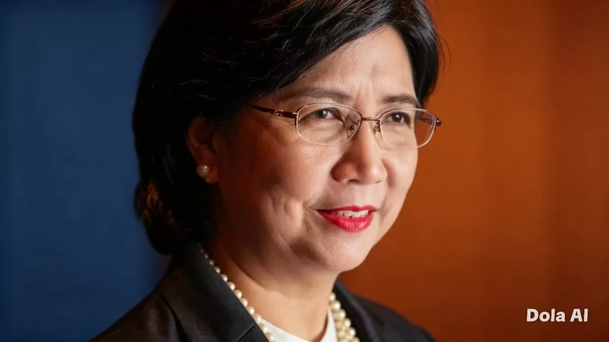Calon tunggal Gubernur BI Destry Damayanti membawa pengalaman panjang di Bank Indonesia sebelum diajukan Presiden Prabowo untuk posisi tertinggi bank sentral. (Dok. BI/ Kreasi Dola AI)