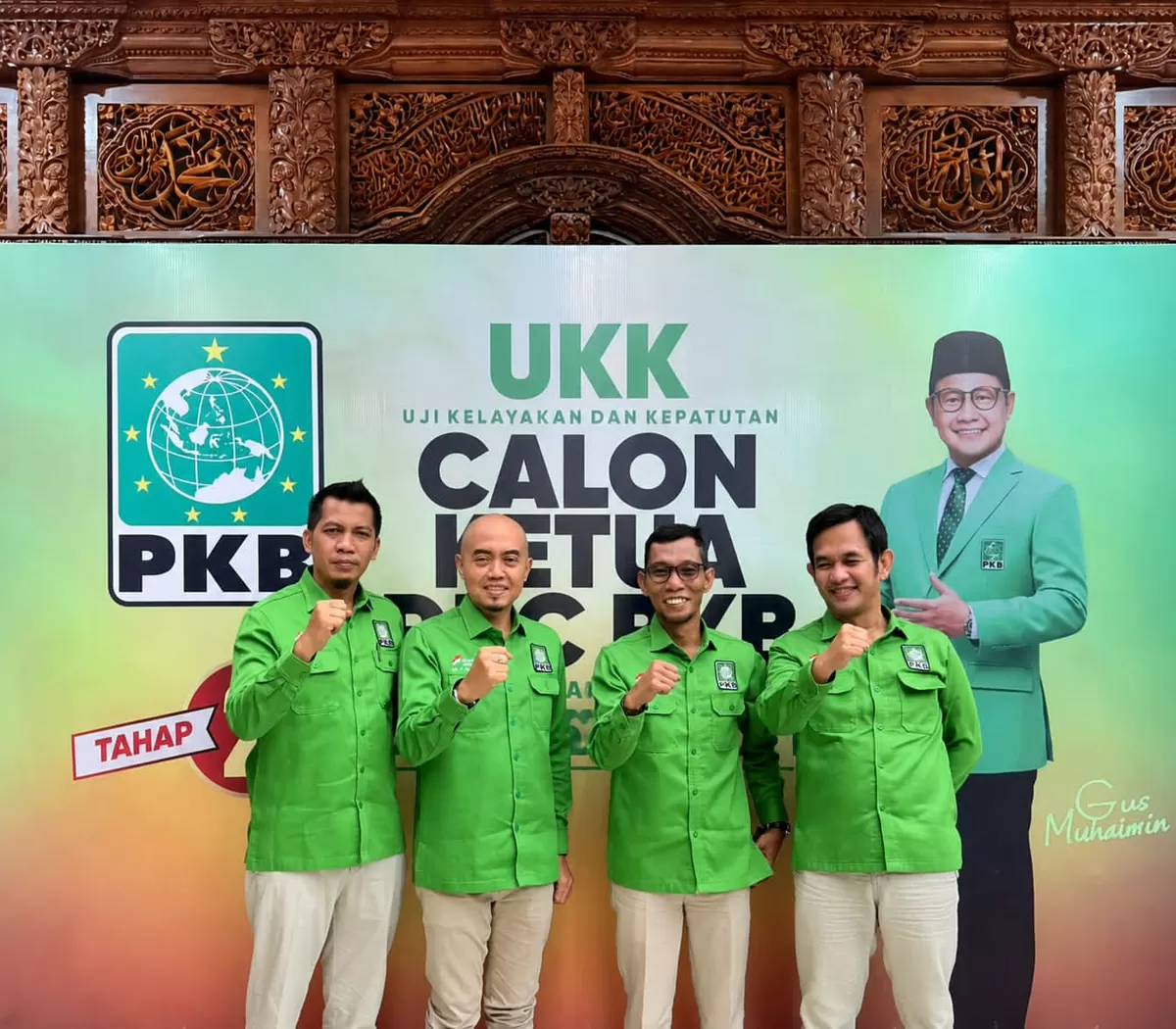 Para peserta UKK calon ketua DPC PKB Kota Depok.  (Agus/Metropolitan )