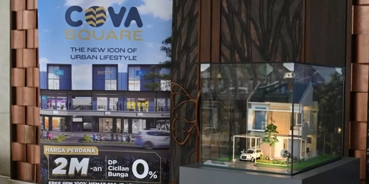Cova Square, pusat lifestyle modern di Bekasi yang mengusung konsep alfresco. (istimewa)