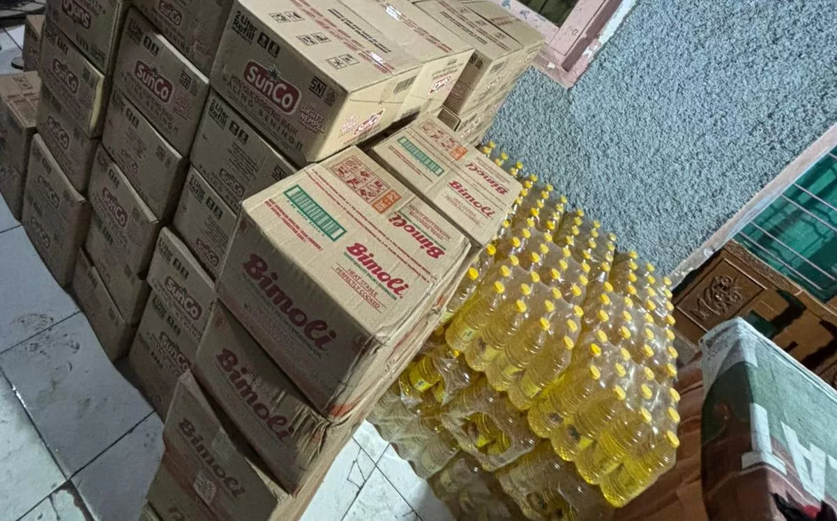 Inilah sejumlah minyak goreng yang ditawarkan kepada para korban penipuan. (dok korban)