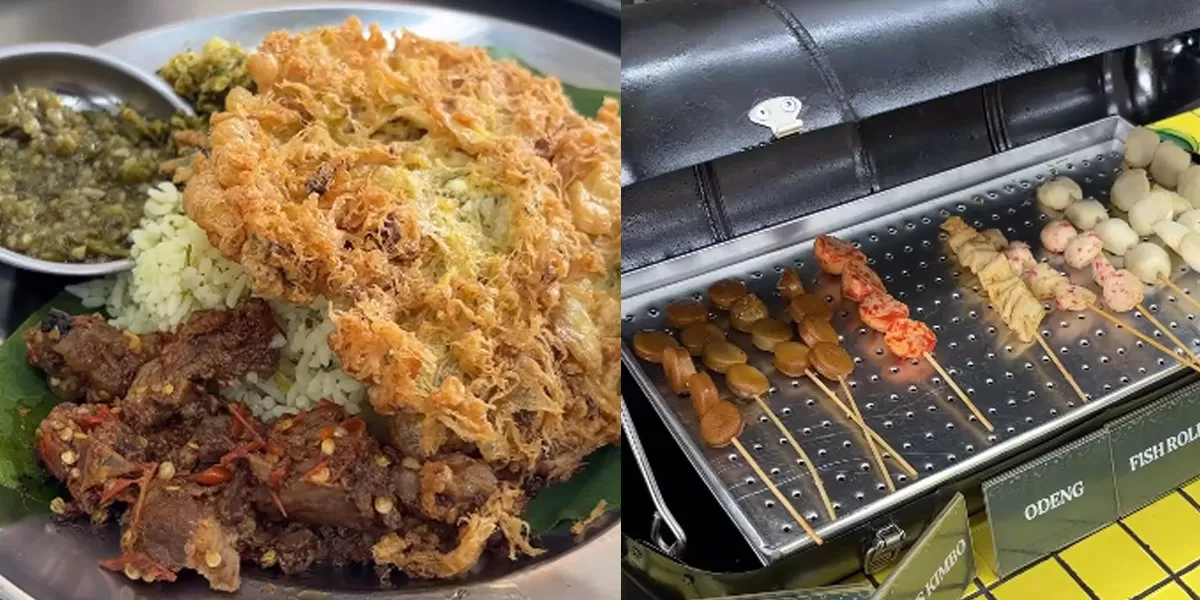 Dua menu ini jadi andalan restoran Oseng Endok Pekayon.   (instagram/bekasi.terkini)