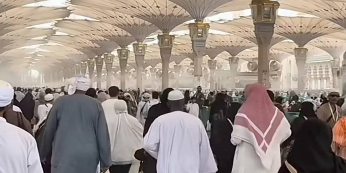 Seorang jemaah haji asal Indonesia terpaksa harus berurusan dengan aparat keamanan Arab Saudi setelah kedapatan merekam seorang perempuan tanpa izin di Madinah. (Instagram/kabarmakkah)