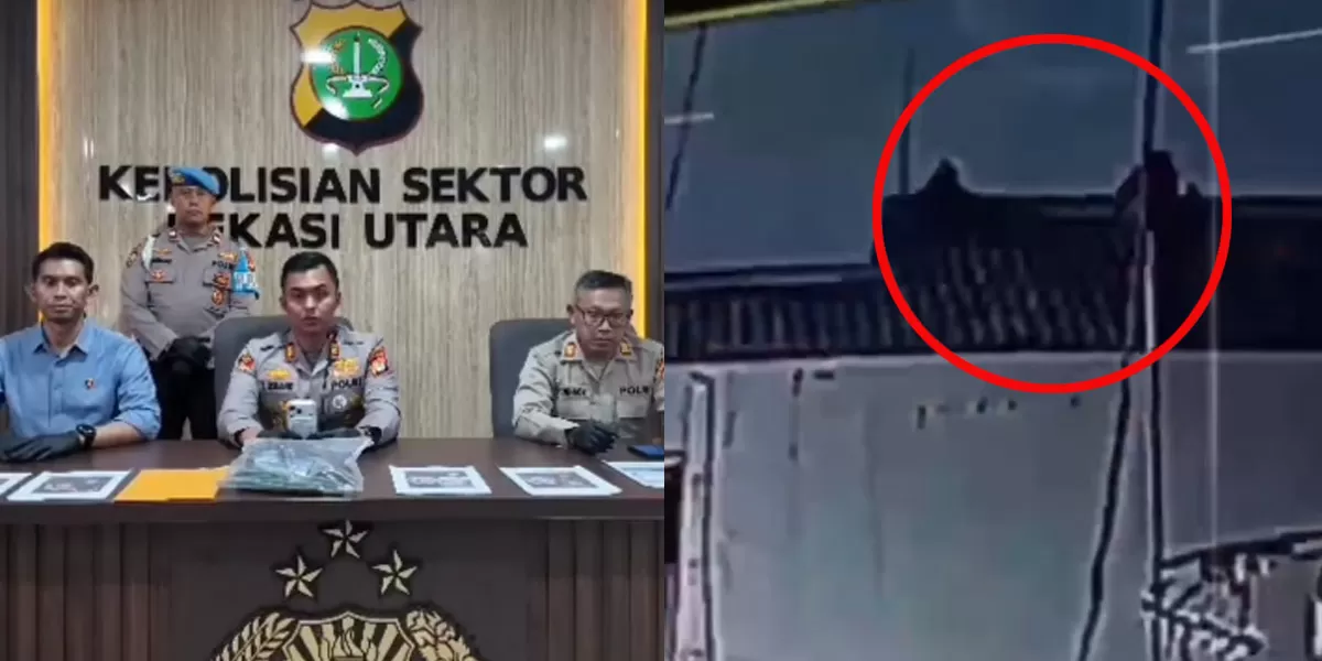 Kasus pencurian kabel tembaga ground penangkal petir yang sempat viral di media sosial akhirnya diungkap jajaran Polsek Bekasi Utara. (instagram/humas_polsek_bekasiutara)