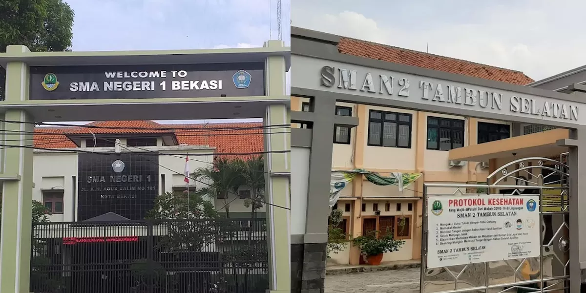 SMAN 1 Kota Bekasi dan SMAN 2 Tambun Selatan resmi ditunjuk sebagai bagian dari 41 Sekolah Maung perdana di Jawa Barat. ( maps/dontocindo/misterbule)