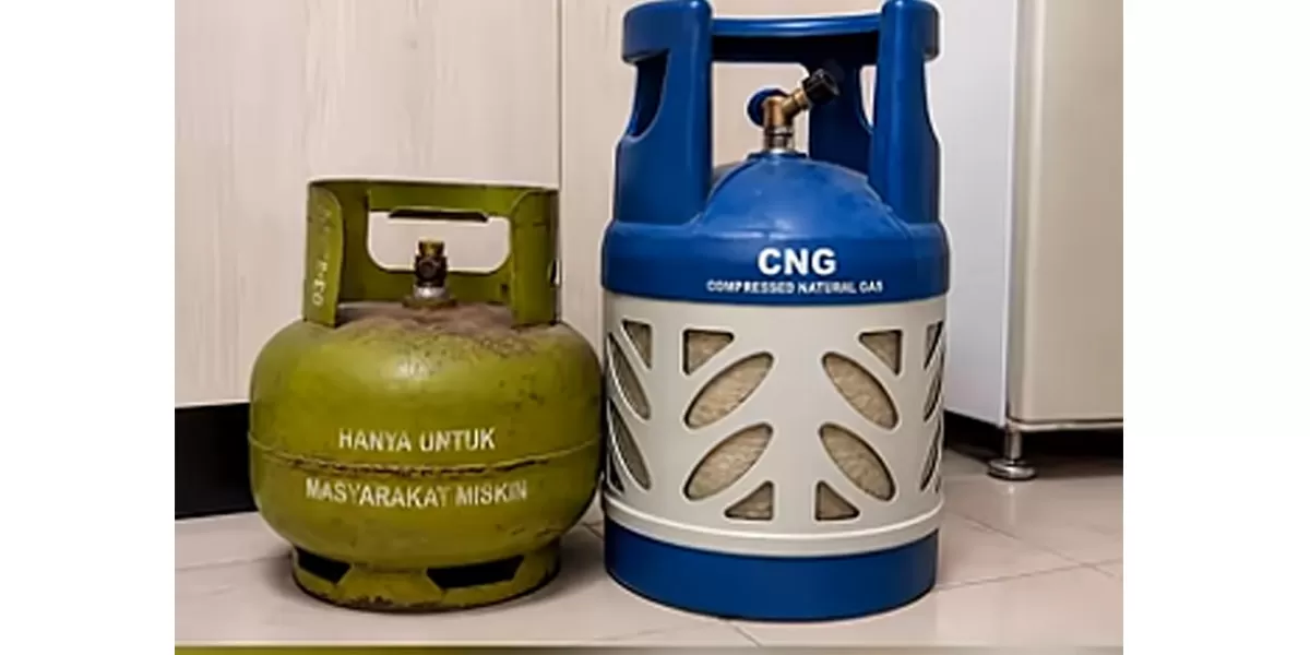 Pemerintah berencana mengimpor sekitar 100 ribu tabung CNG 3 kilogram dari China untuk mendukung program konversi energi pengganti LPG subsidi. (istimewa)