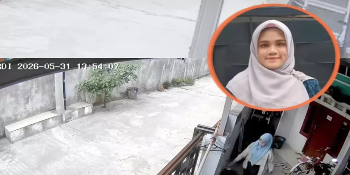 Inilah sosok Adiva Mutiara Khalisah, warga Cibitung, Kabupaten Bekasi. Ia terekam cctv keluar rumah pada Mjnggu (31/5/2026) sekitar pukul 14:00 WIB. (instagram/wargavilla)