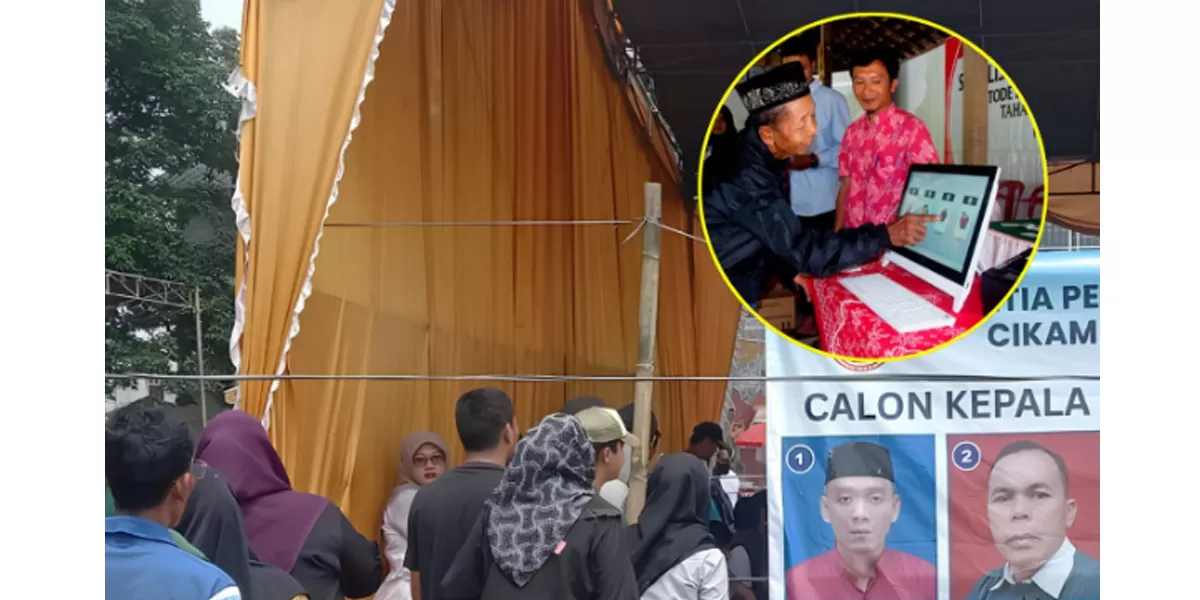 Pemkab Bekasi tengah menyiapkan terobosan baru melalui Pilkades Digital 2026. Saat ini proses validasi data pemilih terus dilakukan. (instagram/bekasi.terkini)