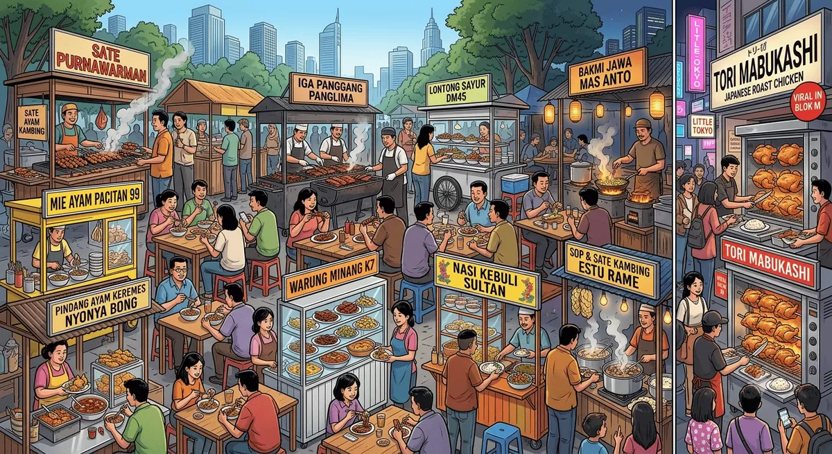 SAVED &amp; SHARE! 10 KULINER VIRAL JAKSEL 2026 YANG WAJIB DI-WAR!