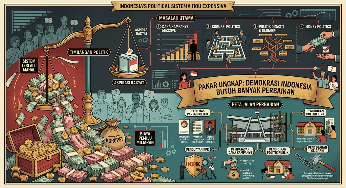Sistem Politik Indonesia Jadi Kunci Masa Depan Bangsa, Pakar Ungkap Pentingnya Edukasi Politik