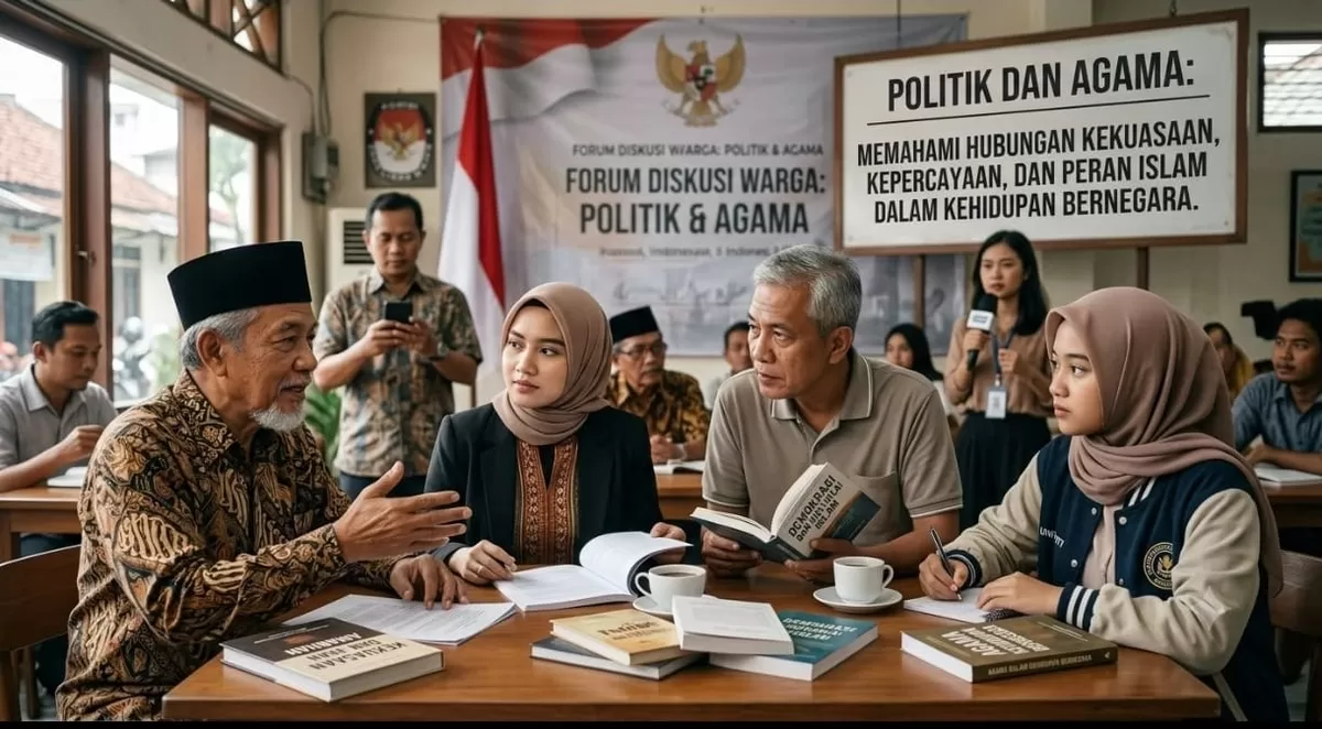 Politik dan agama sering dianggap sebagai dua hal yang berbeda, tetapi benarkah keduanya tidak bisa dipisahkan? Dalam kajian Pengantar Ilmu Politik, dijelaskan bagaimana kekuasaan, kepercayaan, dan nilai-nilai Islam saling berinteraksi dalam membentuk kehidupan bermasyarakat dan bernegara.