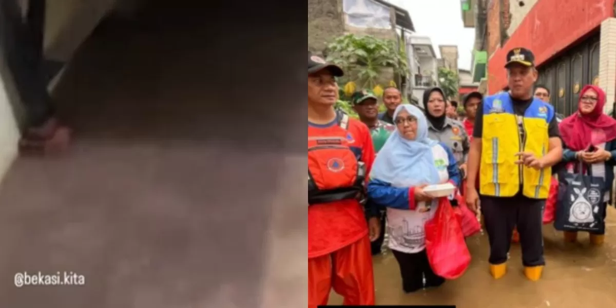 Menyoroti ungkapan kekesalan warga di Bekasi, Jawa Barat, setelah bencana banjir menggenangi wilayahnya.  (Instagram.com/@bekasi.kita)