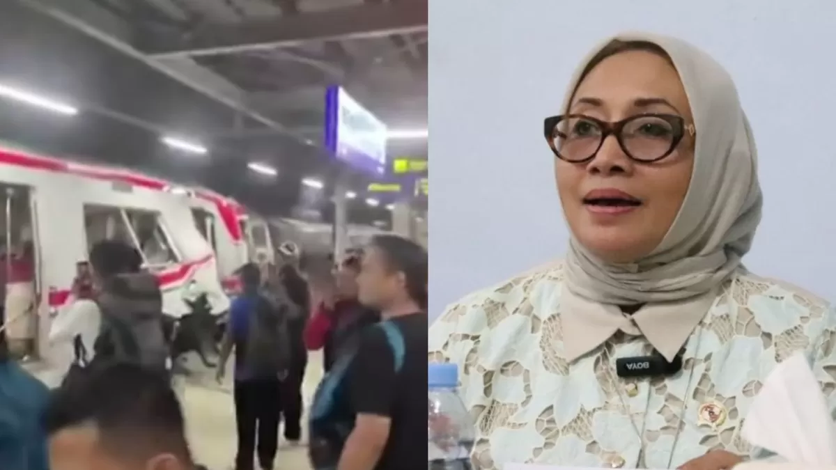 Menteri PPPA Arifah Fauzi mengusulkan gerbong perempuan di KRL untuk dipindah ke tengah (Threads/evanleonardus- Instagram/arifah.fauzi)
