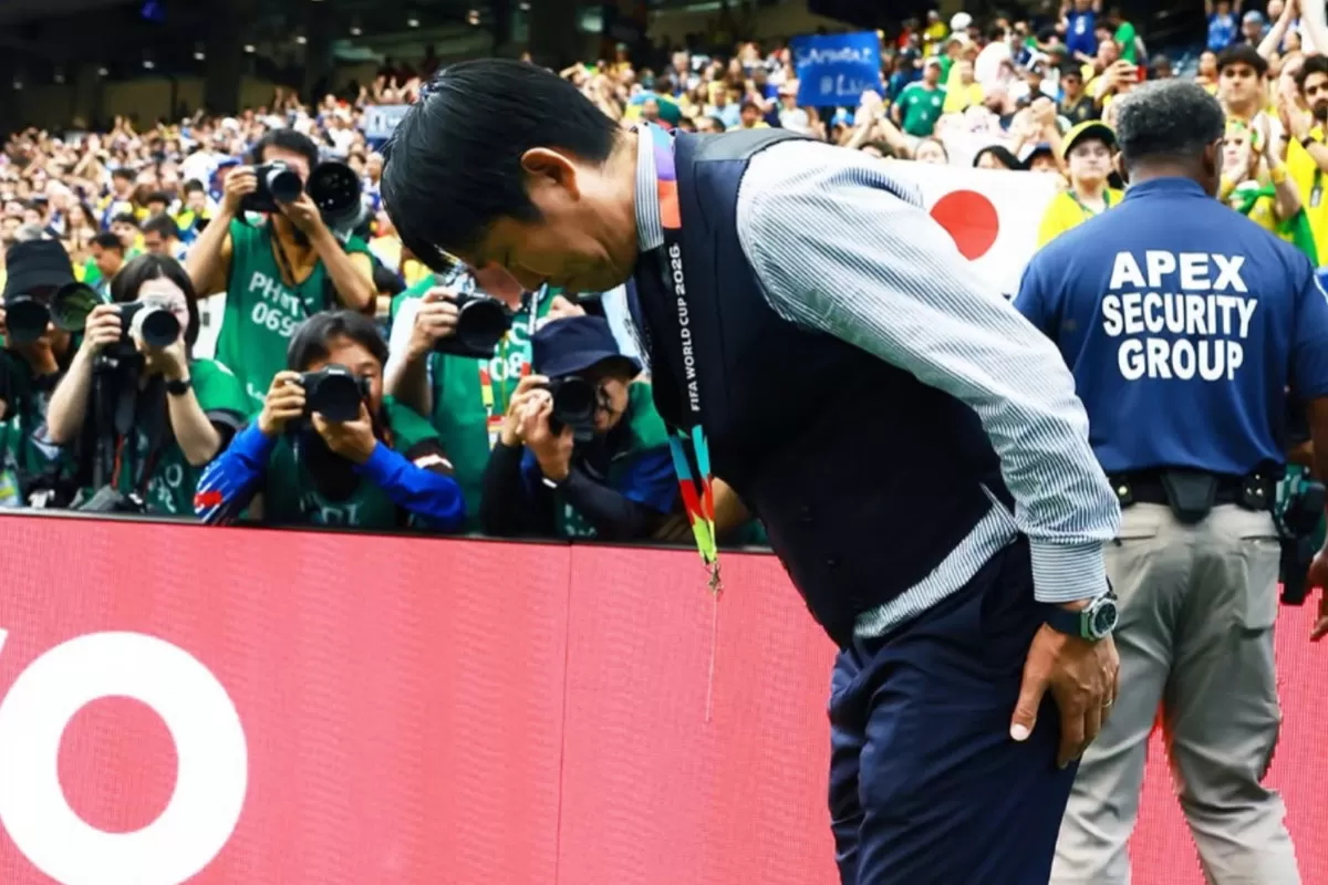 Pelatih tim nasional Jepang Hajime Moriyasu di Piala Dunia 2026. (Instagram.com/ japanfootballassociation)