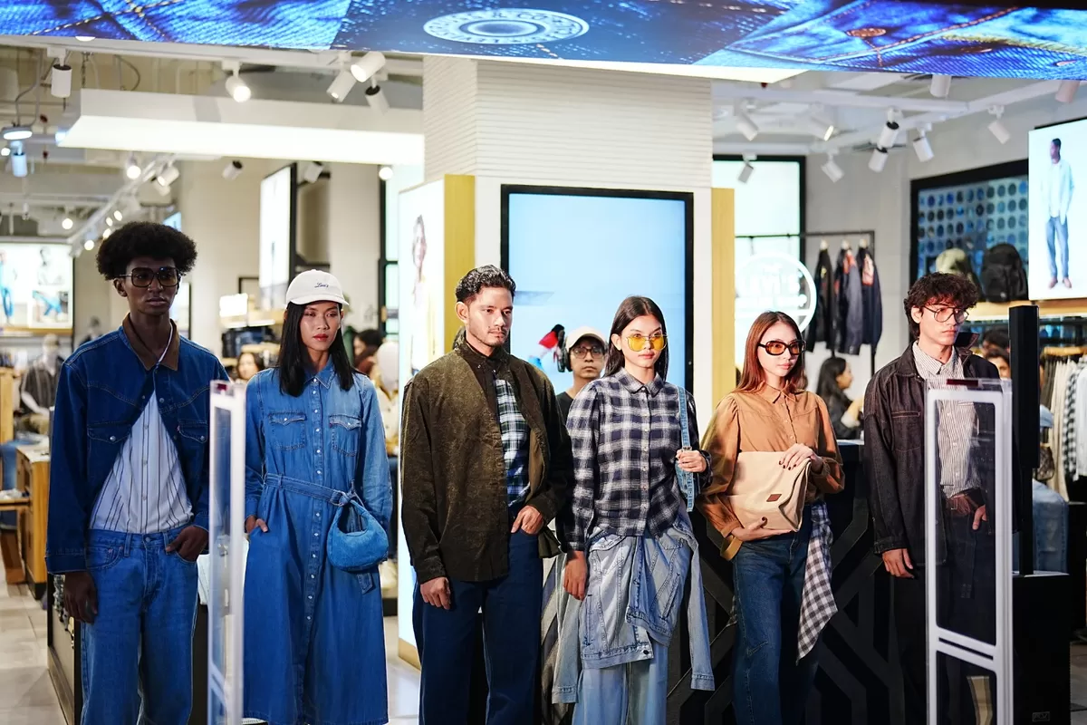 Ilustrasi tren denim 2026 oleh Levi's