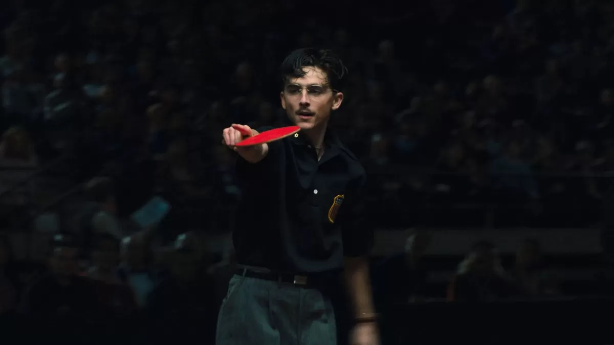 Berperan sebagai pemain pingpong di Marty Supreme, Timoth&eacute;e Chalamet diunggulkan sebagai pemenang Best Actor di Academy Awards 2026. (IMDb)