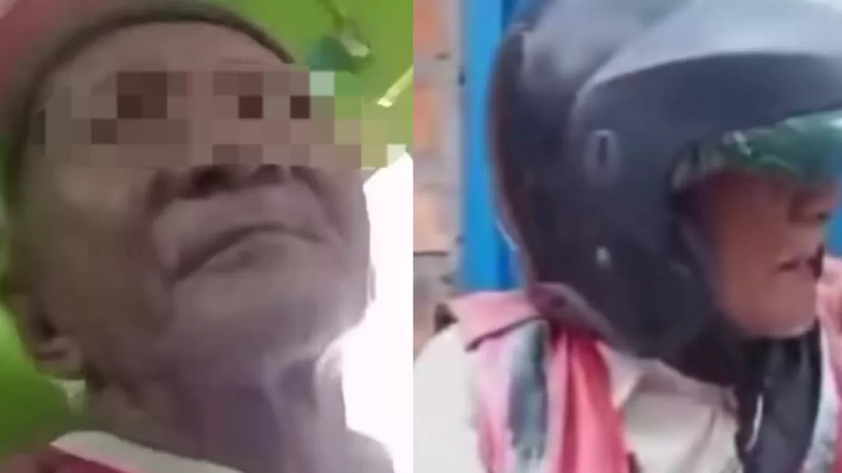 Viral kakek dengan modus tukang ojek merayu siswi SMP di Baturaja, OKU, Sumsel. (Instagram/ogankomeringilirupdate)
