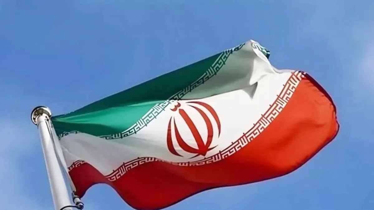 Ilustrasi - Bendera Iran. /ANTARA/Anadolu/py. (Antara) (HO)