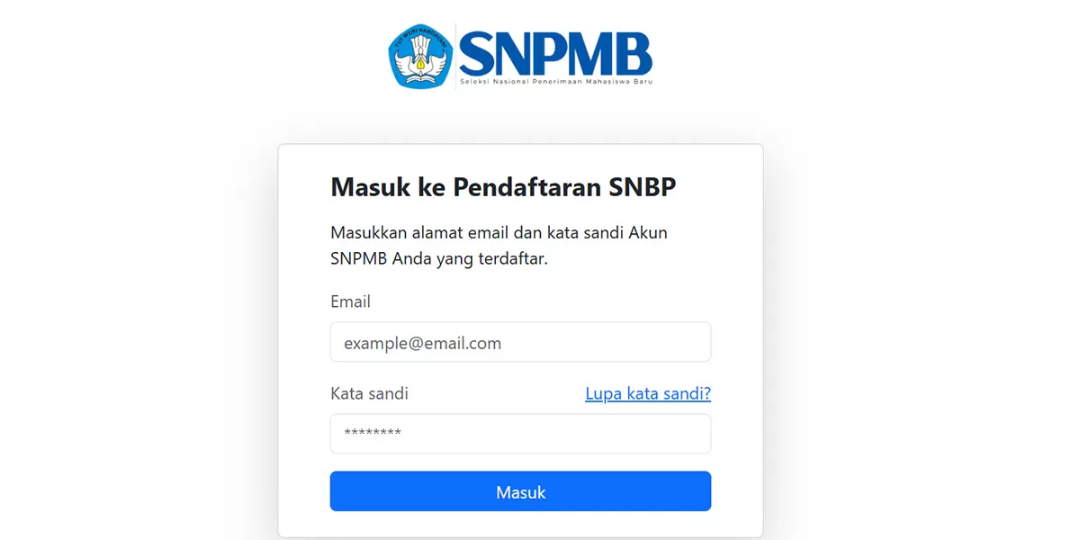 SNBP 2026 resmi dibuka. Ini daftar jurusan UI yang sepi peminat dan bisa jadi strategi jitu untuk meningkatkan peluang lolos. (Tangkapan Layar SNBP.)