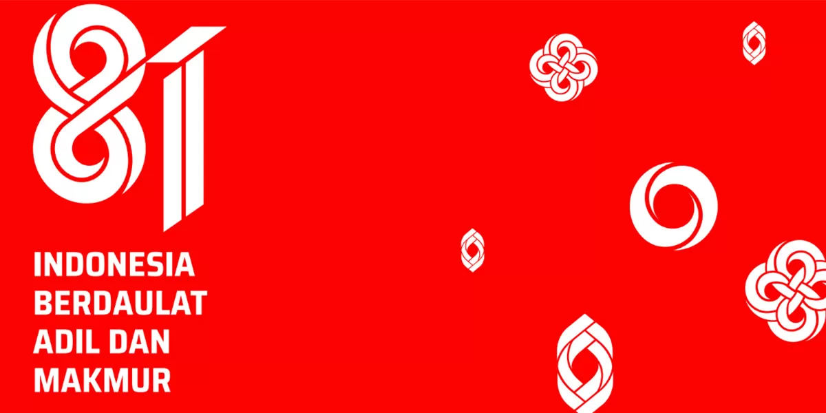 Logo resmi HUT RI ke-81 tahun 2026.