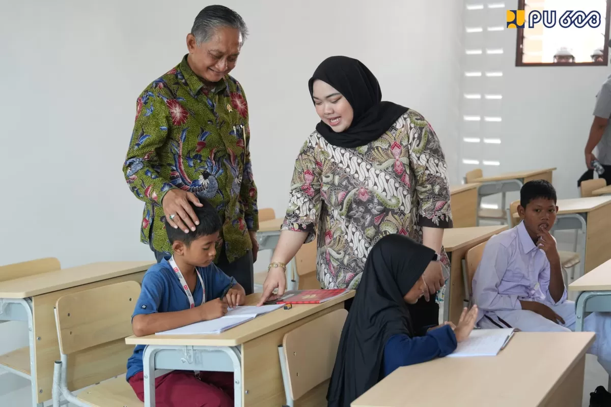 Ilustrasi Foto. Sekolah rakyat (Foto/Biro Komunikasi Publik Kementerian PU.)