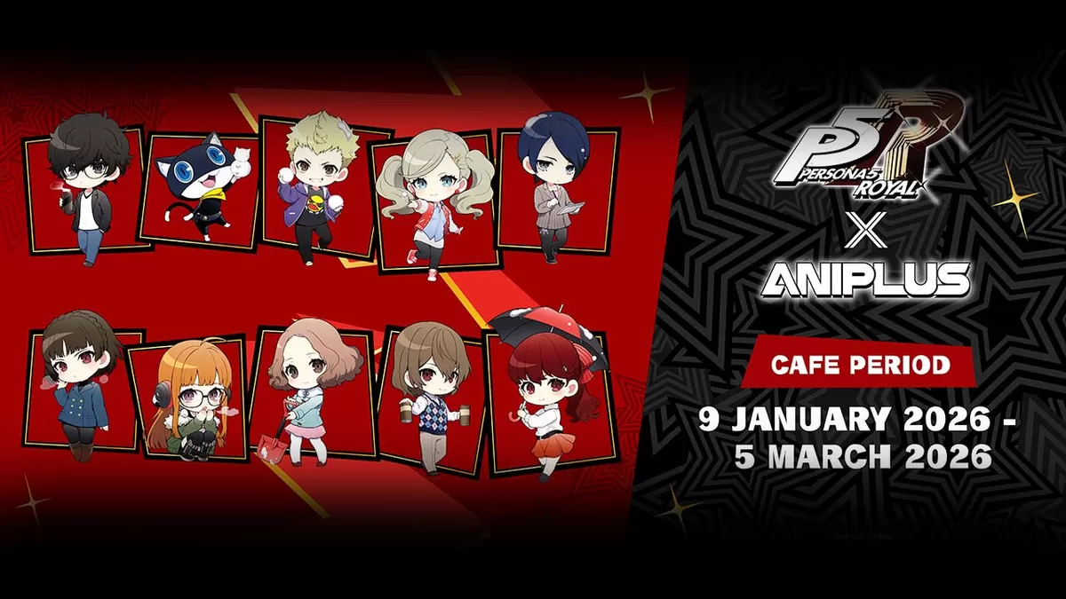 Lagi di Singapura? Kafe ANIPLUS Siapin Kolaborasi Bareng Persona 5 ...
