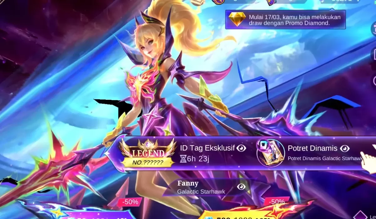 Harga dan 10 Tips Hemat Skin Legends Fanny Mobile Legends ...