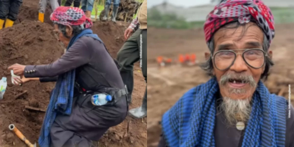 Menyoroti proses evakuasi bencana longsor di Desa Pasirlangu, Cisarua, Kabupaten Bandung Barat, pada hari ke-5 pencarian korban. (Instagram.com/@infobandungbarat)