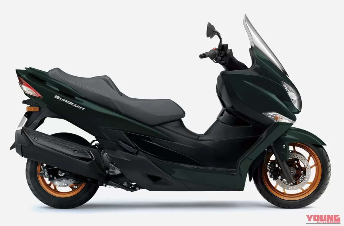 Suzuki Burgman 400 2027 Resmi Mengaspal, Skutik Premium Ini Punya Harga Bikin Dompet Menjerit (x.com/youngmachine_x)