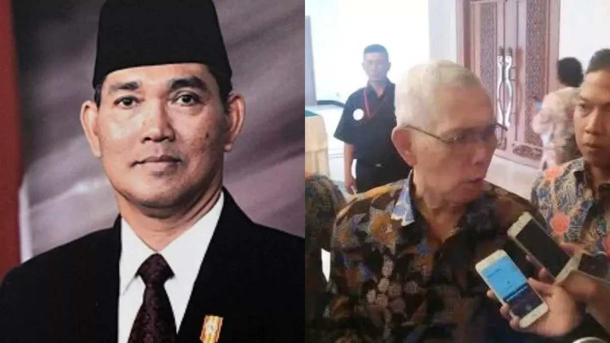 Try Sutrisno adalah cermin bagi Indonesia hari ini tentang disiplin, persatuan, dan kedewasaan berbangsa. (Kolase: Dok. Sekretariat Negara/Istimewa)
