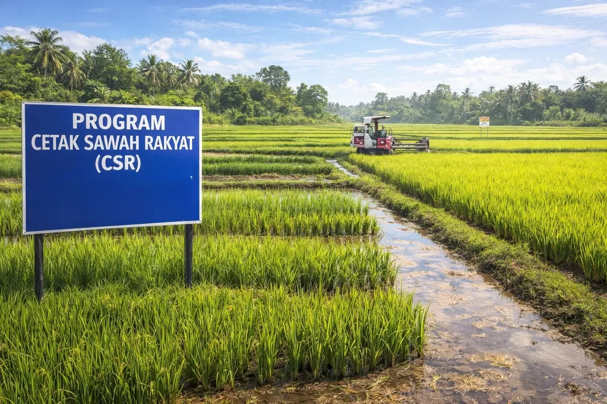 Modernisasi Infrastruktur Irigasi Melalui Pendekatan 3T Perkuat Sektor Pertanian