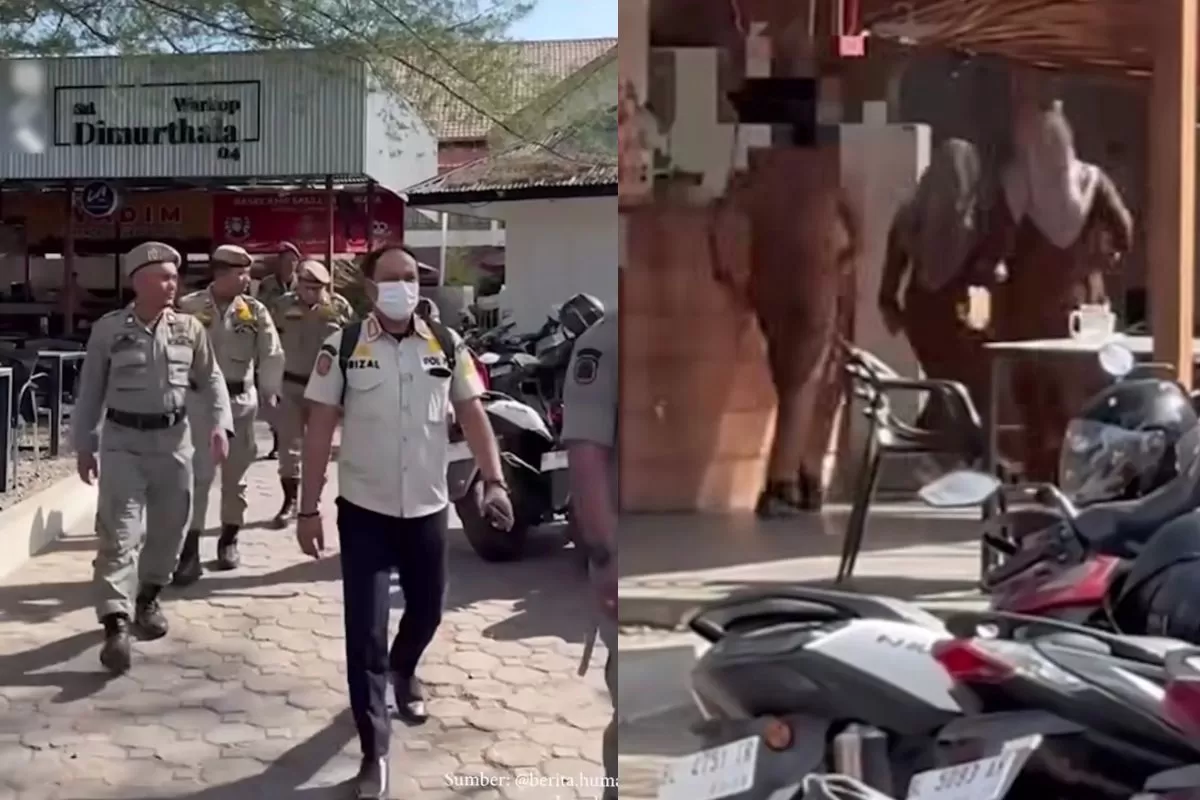 Momen para ASN di Aceh kocar-kacir usai Satpol PP Gelar razia di Warkop (Dok. Instagram/ undercover.id)