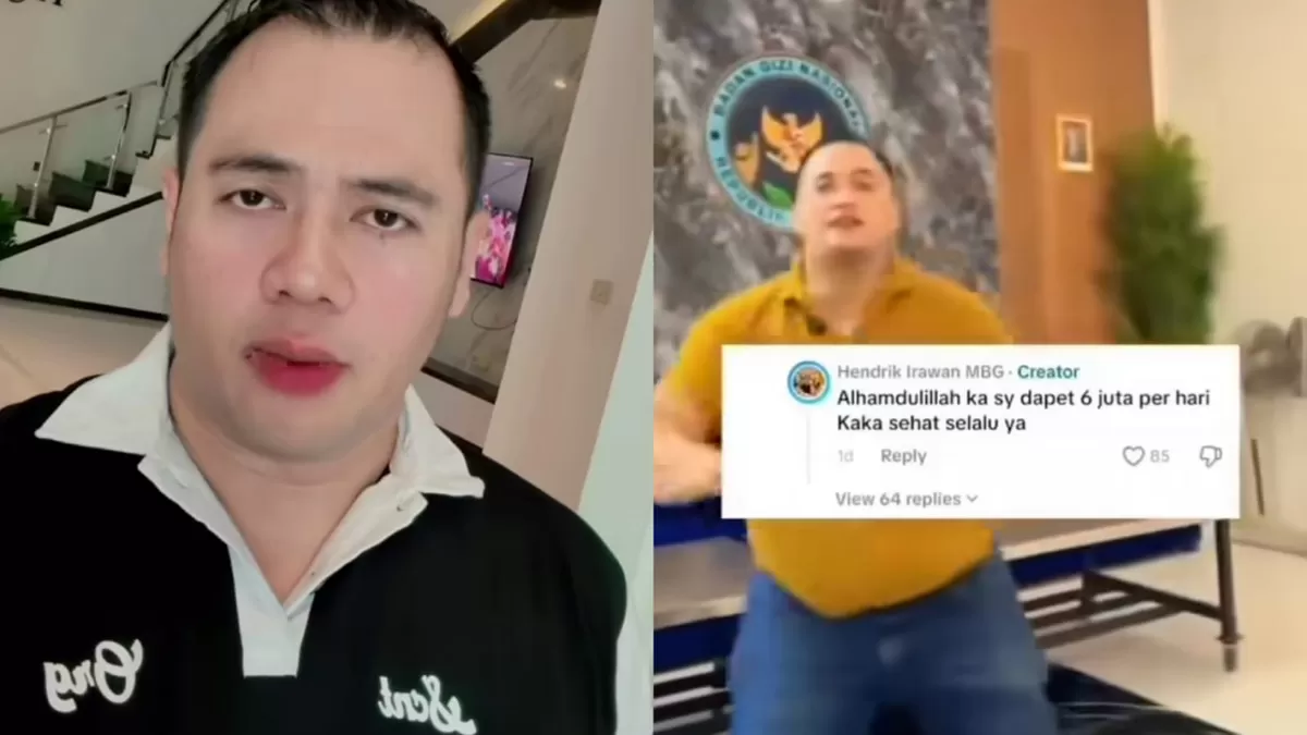 Hendrik Irawan angaat bicara usai SPPG miliknya ditutup sementara (Dok. Instagram/ @hendrikirawan_d1213mbg)