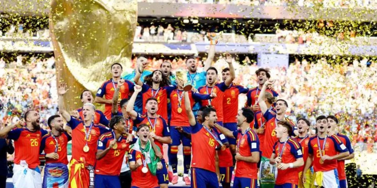 Sebagai Juara Piala Dunia FIFA 2026, Spanyol berhasil atau hadiah uang sebesar kurang lebih Rp815 miliar. (Dok. Reuters )