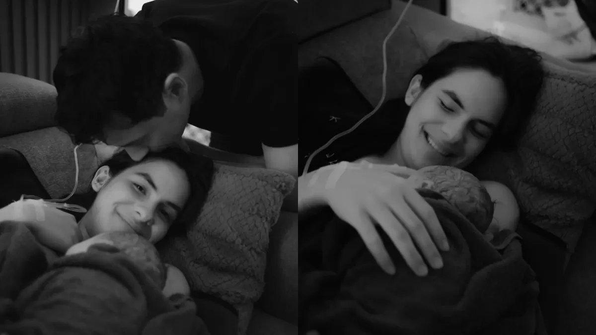 Momen haru kelahiran putri pertama Steffi Zamora dan Nino Fernandez, lahir manis di rumah dan disambut penuh cinta. (Foto: AdaTah/Instagram @steffizamoraaa)