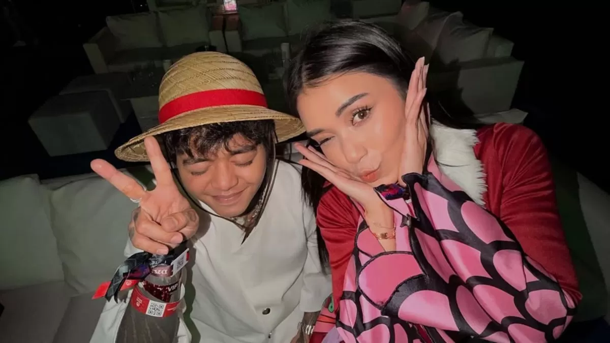 Reza Arap dan Lula Lahfah. (Foto: AdaTah/Instagram @lulalahfah)