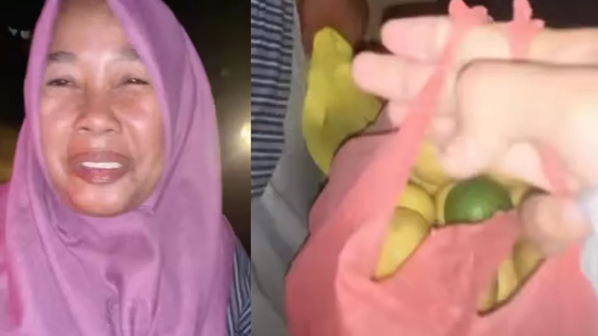 Cerita relawan saat mendapatkan oleh-oleh jeruk nipis dari warga Desa Geudumbak, Aceh Utara.  ((Instagram/mnztl_))