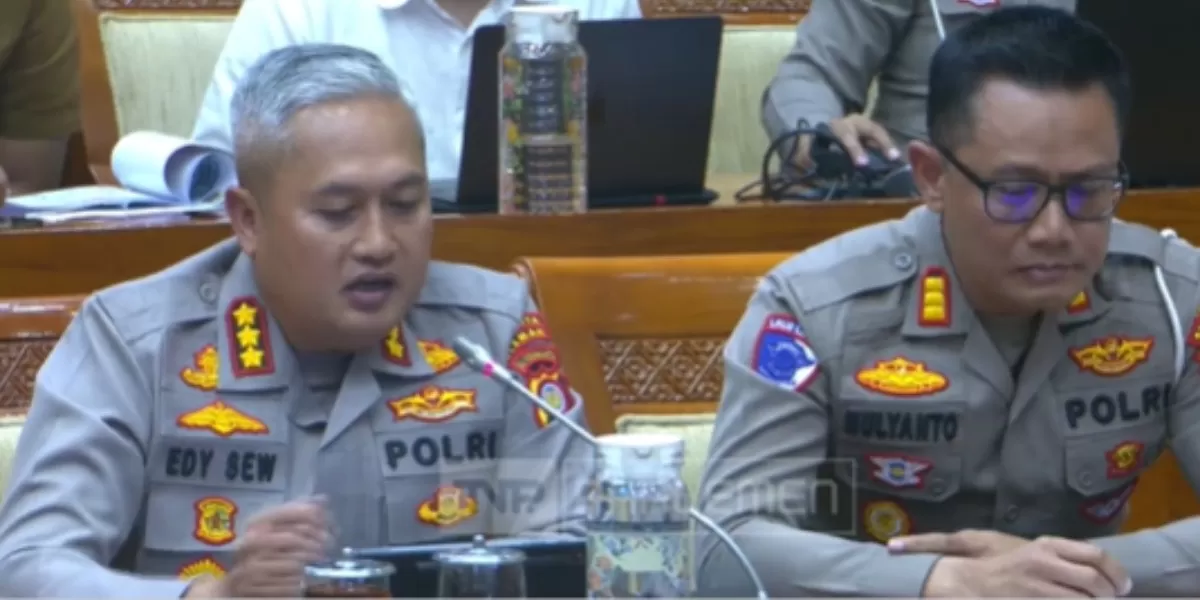 Kapolres Sleman Kombes Pol Edy Setyanto. (YouTube.com / TVR Parlemen)